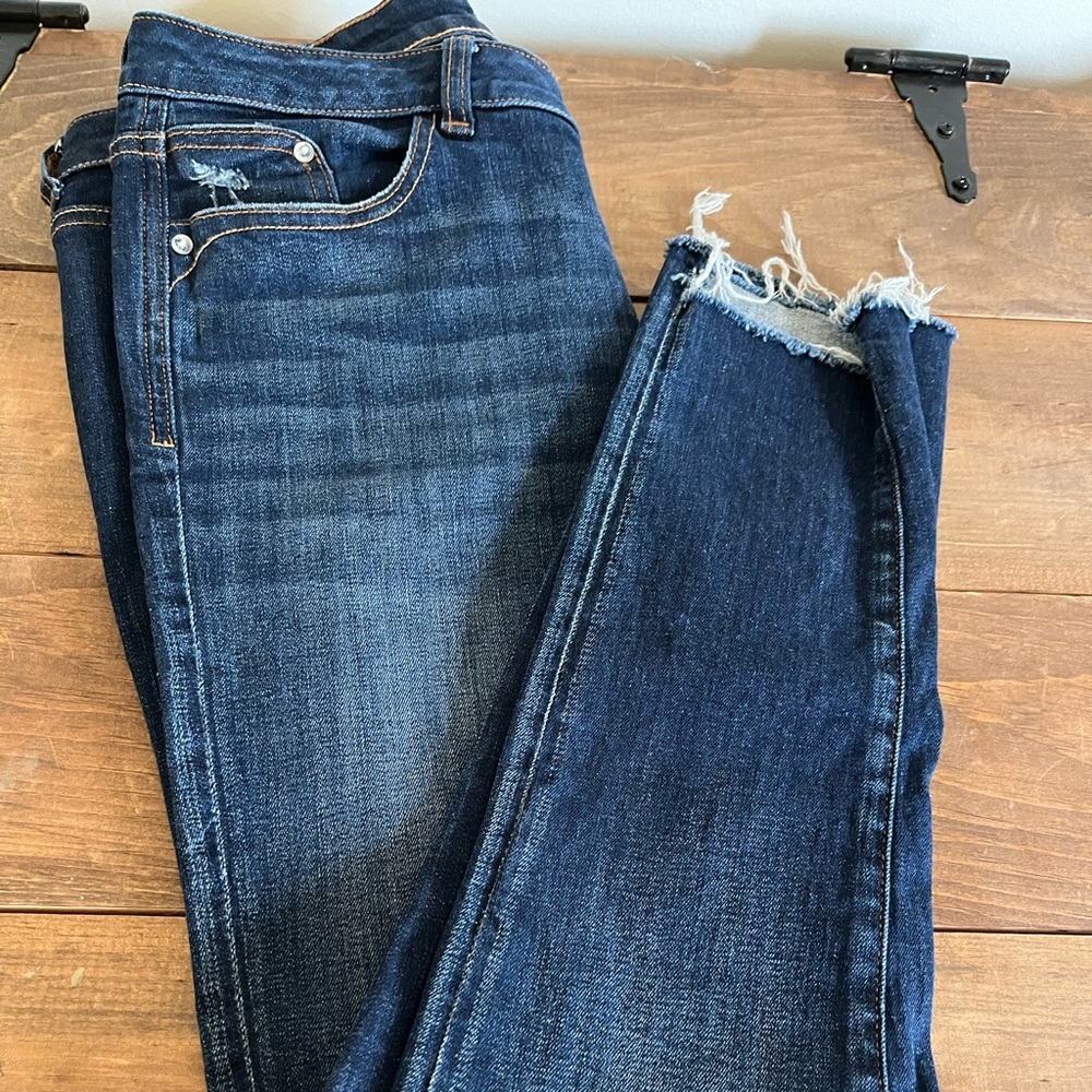 Zara high Rise Ankle jeans